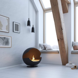 vauni-globe-low-black-sol